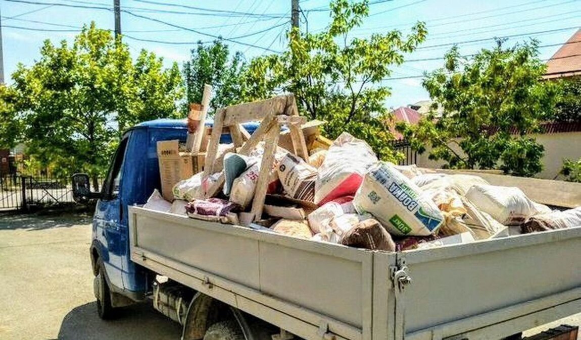 Вывоз мусора Газелью в Луховицах в октябре