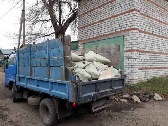 Вывоз мусора грузовым фургоном 3 тонны с утилизацией отходов в Луховицах в октябре