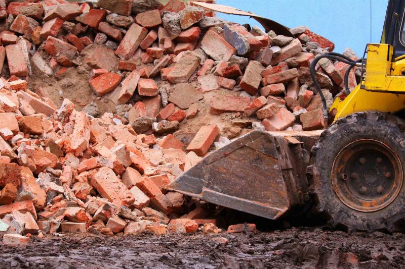 Вывоз кирпичного боя с утилизацией в Луховицах в октябре
