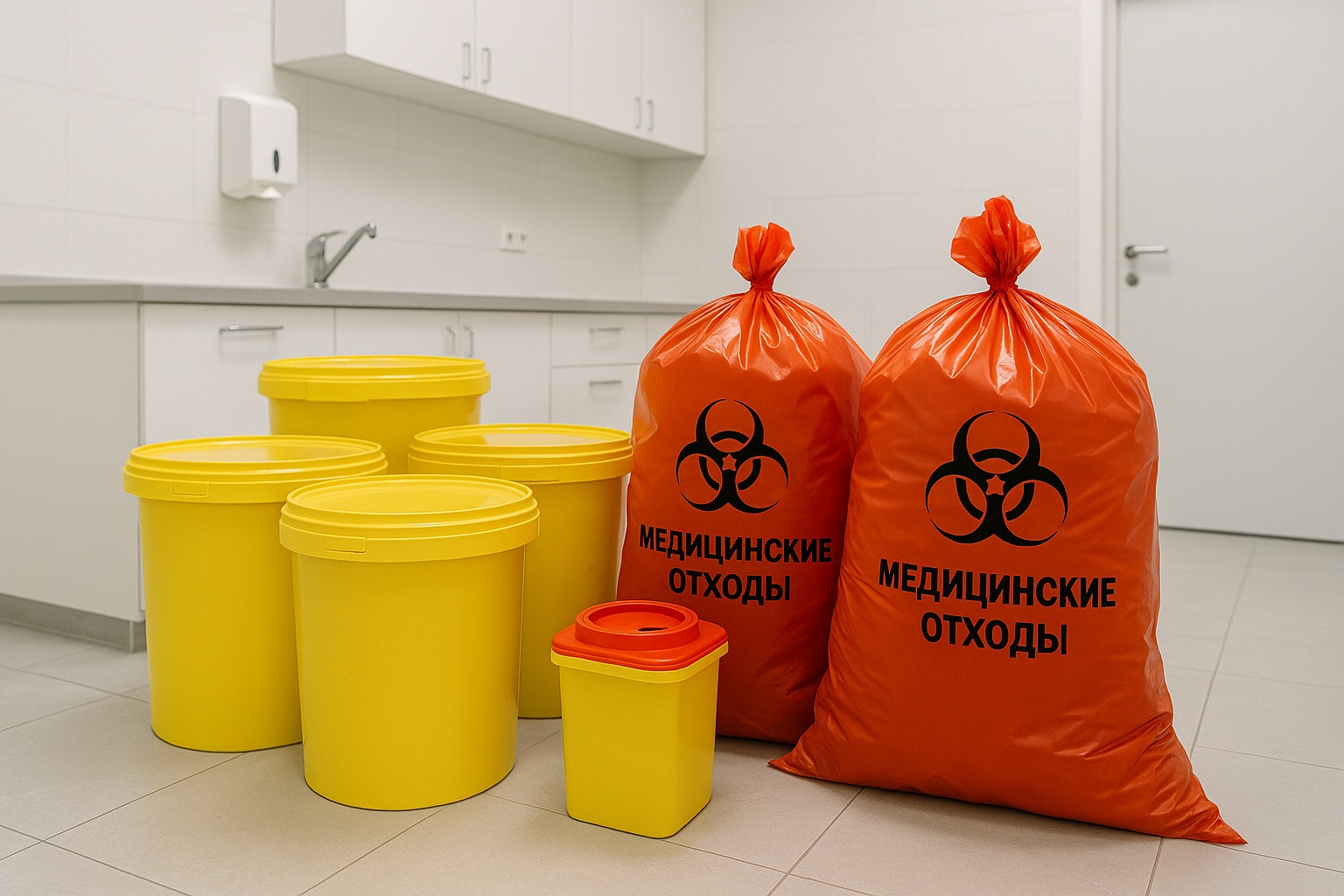 Утилизация медицинских и биологических отходов в Луховицах – вывоз, сбор, лицензия, цены от 12 руб. – ПроМусор